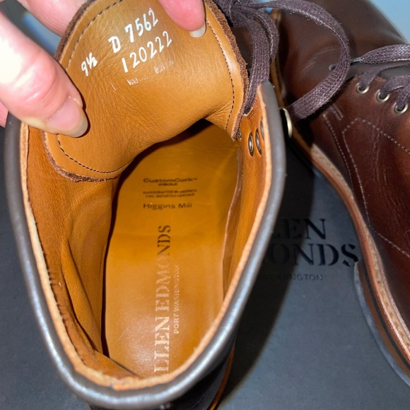 Allen Edmonds Higgins Mill Weather Proof Boot Men’s Size 9.5 D Brown - Picture 5 of 16